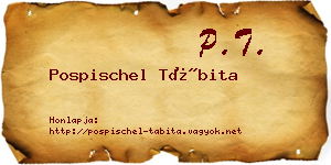 Pospischel Tábita névjegykártya